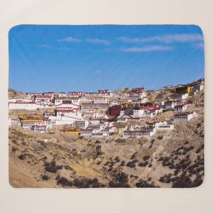 Couverture Sherpa Tibet - Monastère bouddhique de Ganden