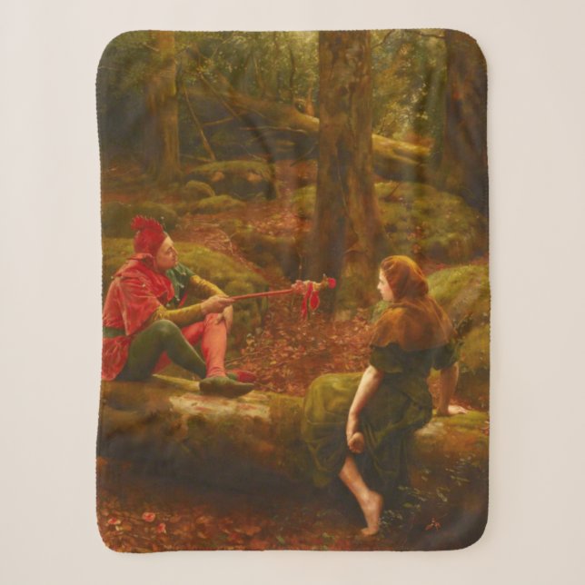 Couverture Sherpa Touchstone and Audrey (Jester Teasing Lady Lover) (Devant)