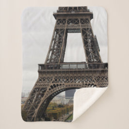 Couverture Sherpa Tour Eiffel Paris Monument Tourisme Sherpa Blanket
