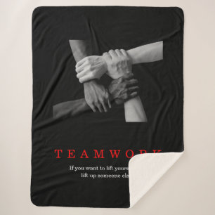 Couverture Sherpa Travail D'Équipe Motivation Inspiration Citation M