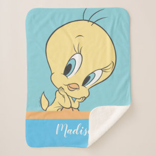 Couverture Sherpa Tweety Dans Les Nuages Pose 9