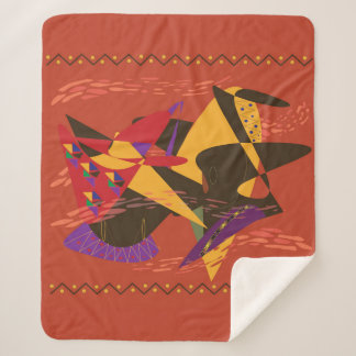 Couverture Sherpa Two Elegant Black Women