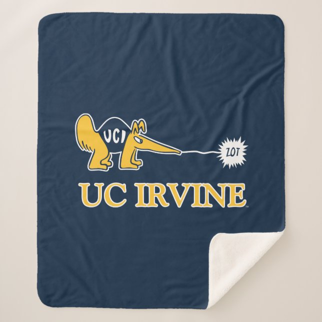 Couverture Sherpa UC Irvine | UCI Anteaters Zot! (Devant)