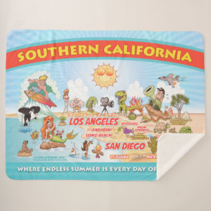 Couverture Sherpa Ultimate Sunny California