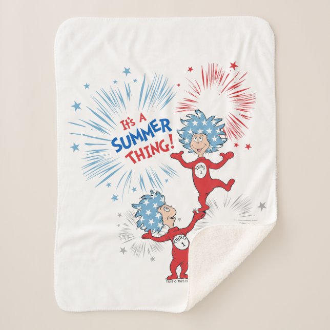 Couverture Sherpa Une chose deux C'est une chose d'été (Devant)