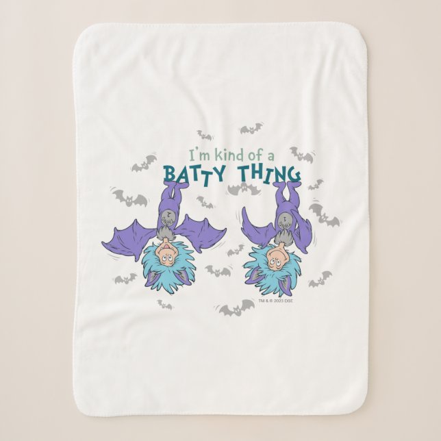 Couverture Sherpa Une chose Deux sortes de chose Batty (Devant)