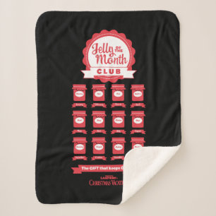 Couverture Sherpa Vacances de Noël Jelly of the Month Club