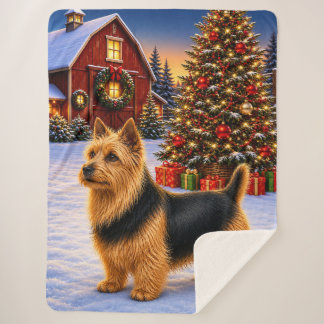 Couverture Sherpa Vacances du Terrier Australien 