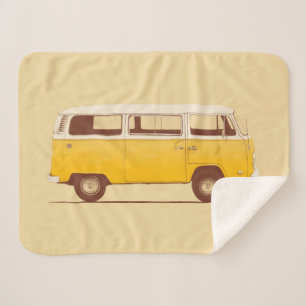 Couverture Sherpa Van jaune Florent Bodart