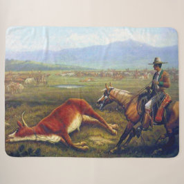 Couverture Sherpa Vaquero C 1830 L'Ancien Ouest Le Cowboy
