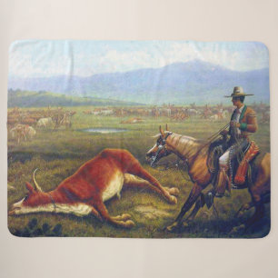Couverture Sherpa Vaquero C 1830 Le Vieil Ouest Le Cow-boy