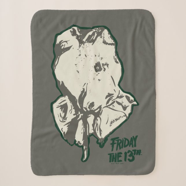 Couverture Sherpa Vendredi 13 | Jason Voorhees Burlap Sack (Devant)