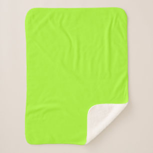 Couverture Sherpa VertJaune