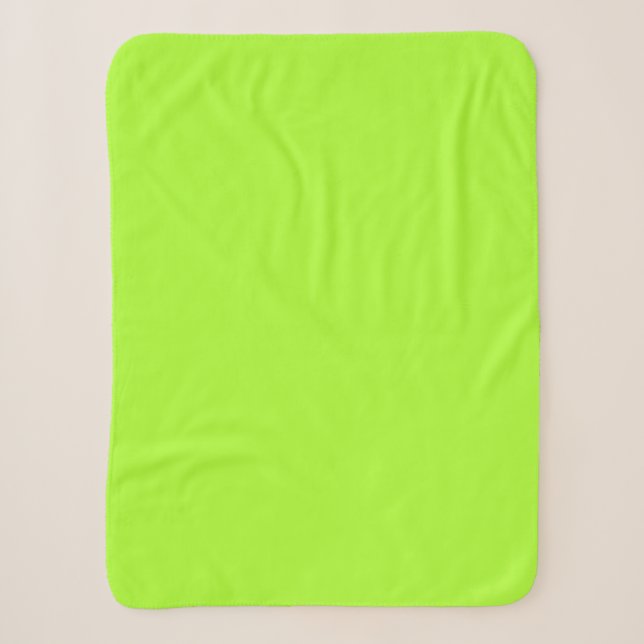Couverture Sherpa VertJaune (Devant)
