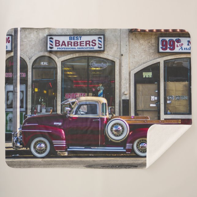 COUVERTURE SHERPA VIEUX PICKUP (Devant (Horizontal))