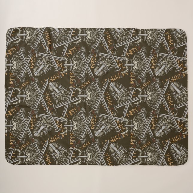 Couverture Sherpa Vikings (Devant (Horizontal))