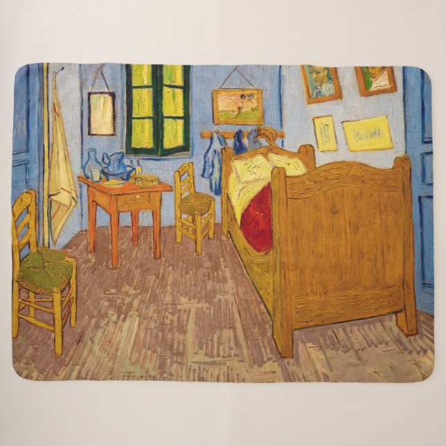 Couverture Sherpa Vincent van Gogh - Chambre de Vincent à Arles (Devant (Horizontal))