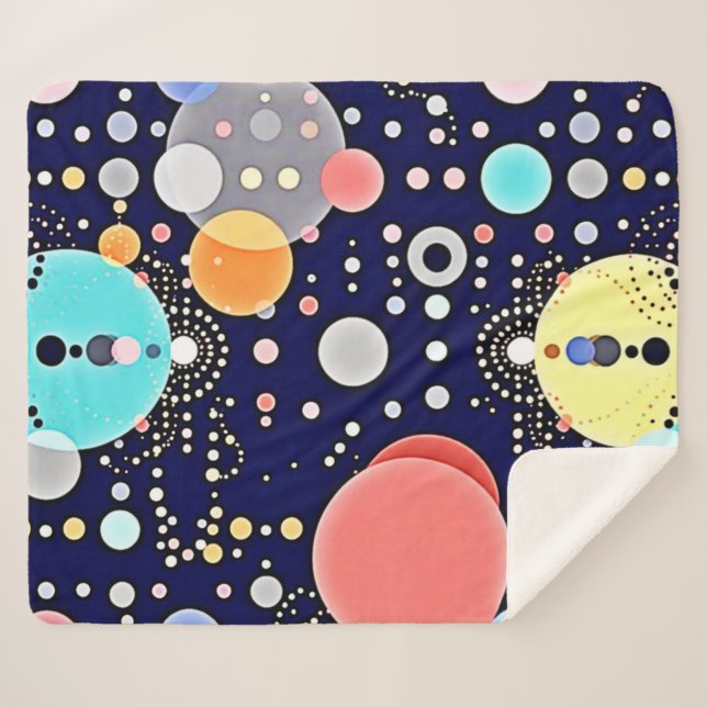 Couverture Sherpa Vision Joyeuse de bulle Universe (Devant (Horizontal))