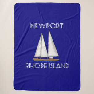 Couverture Sherpa Voile Newport Rhode Island