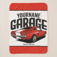 Voiture Muscle Personnalisée 1967 Garage Fastback 