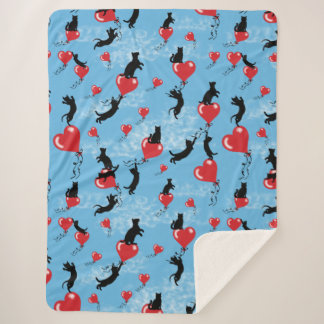 Couverture Sherpa Voler des ballons rouges