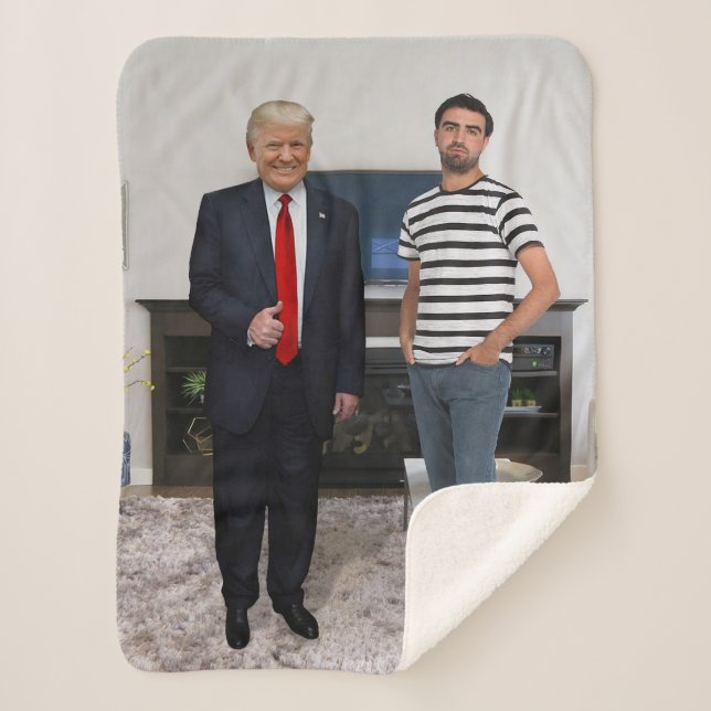Couverture Sherpa Vous avez rencontré le président Donald Trump | Aj (Devant)
