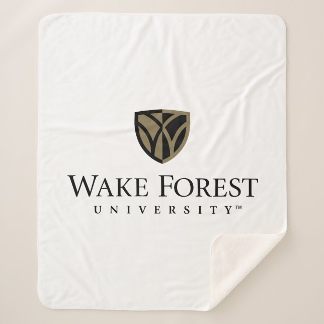 Couverture Sherpa Wake Forest University Wordmark (Devant)