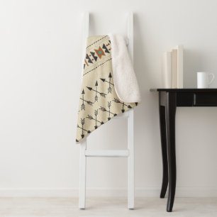 Couverture Sherpa Western Geo Tribal