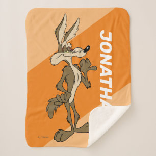 Couverture Sherpa WILE E. COYOTE™ A L'Air Fière