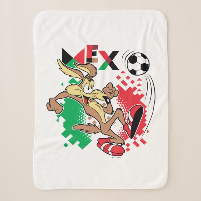 Couverture Sherpa WILE E. COYOTE™ Team Mexico Soccer Graphic (Devant)