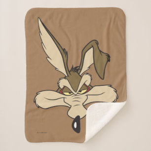 Couverture Sherpa Wile E. Coyote Tête Agréable