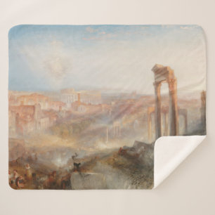Couverture Sherpa William Turner British - Moderne Rome-Campo Vaccin