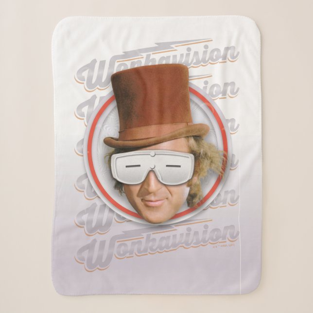 Couverture Sherpa Willy Wonka dans les lunettes de Wonkavision (Devant)