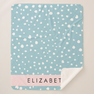 Couverture Sherpa Zones Dalmatiennes Bleues, Points Dalmatiens, Votr