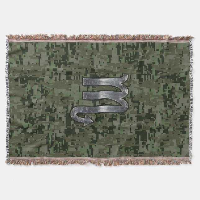 Couverture SIGNE Zodiaque Scorpio Camouflage numérique Woodla (Devant)