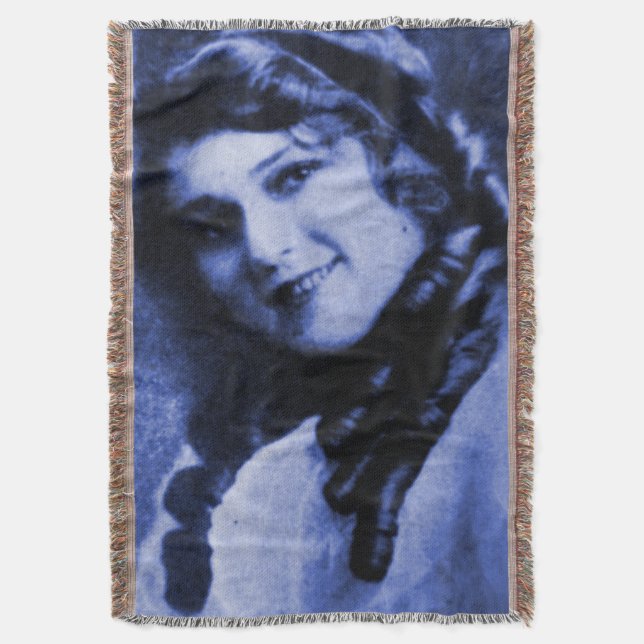Couverture Silent Screen No 2 Throw Blanket (devant Vertical)