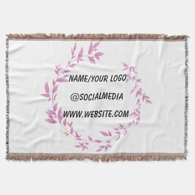 Couverture simple minimum ajouter votre texte nom monogramme  (Devant)