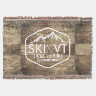 Couverture Ski Vermont Stowe Killington Stratton Sugarbush