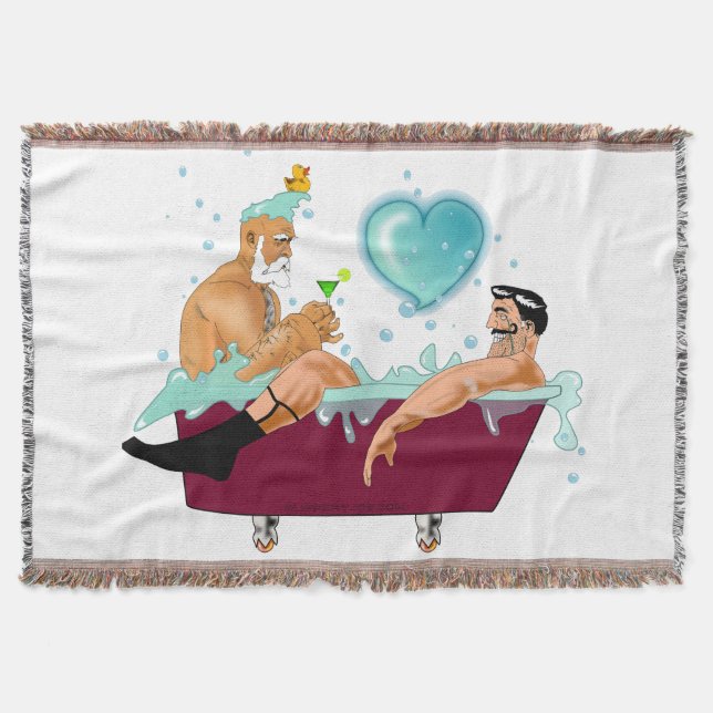 Couverture SlipperyJoe's deux gays hommes aiment la baignoire (Devant)