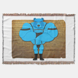 Couverture SlipperyJoe's gay muscle bear cartoon thong en cui
