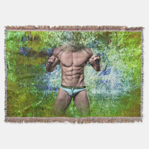 Couverture SlipperyJoe's homme adulte très musclé torse nu