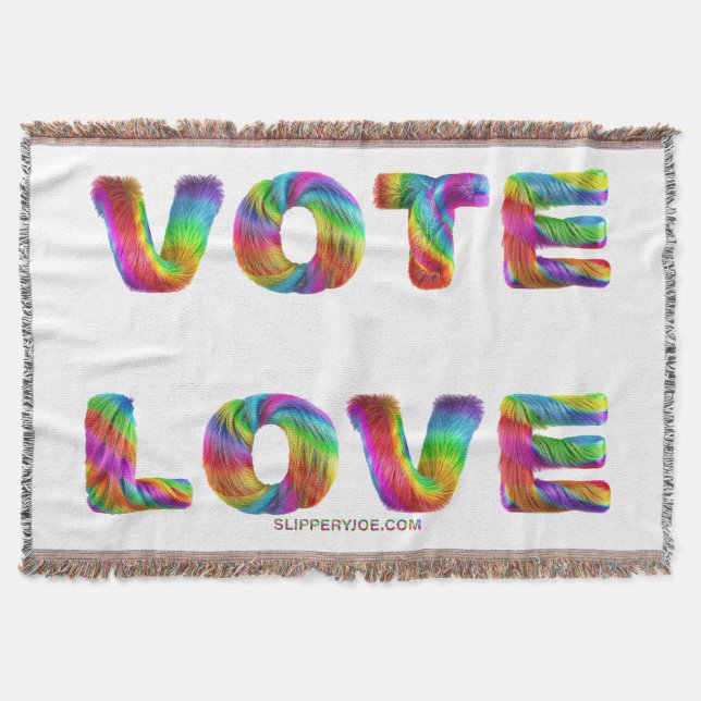 Couverture SlipperyJoe's vote amour égalité cadeaux gay pride (Devant)