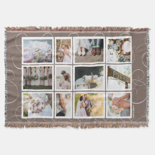 Couverture Souvenirs mariages Photo Collage Keepsaké