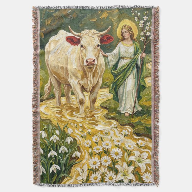Couverture St. Brigid & The White Cow (Imbolc) (devant Vertical)