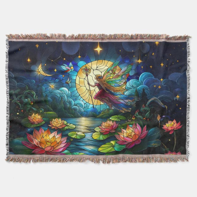 Couverture Stained Glass Moonlight Flight Fairy  (Devant)