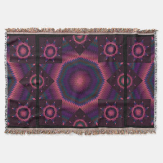 Couverture Star of Bethlehem Quilt berries
