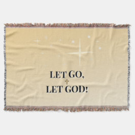 Couverture Star-Washed Let Go Let God Cross Comfort