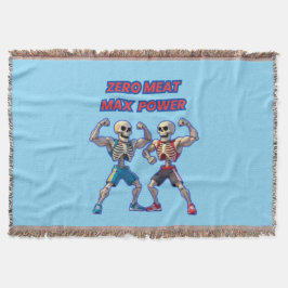 Couverture Strong to the Bone – Funny Skeleton Muscle Design