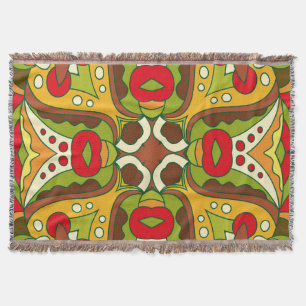 Couverture Style ethnique oriental Motif sans couture
