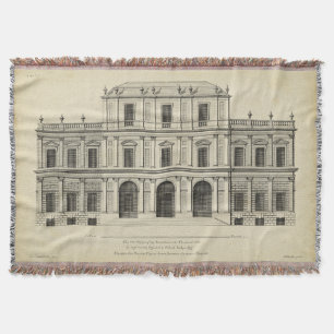 Couverture Style théâtral Façade par Colen Campbell